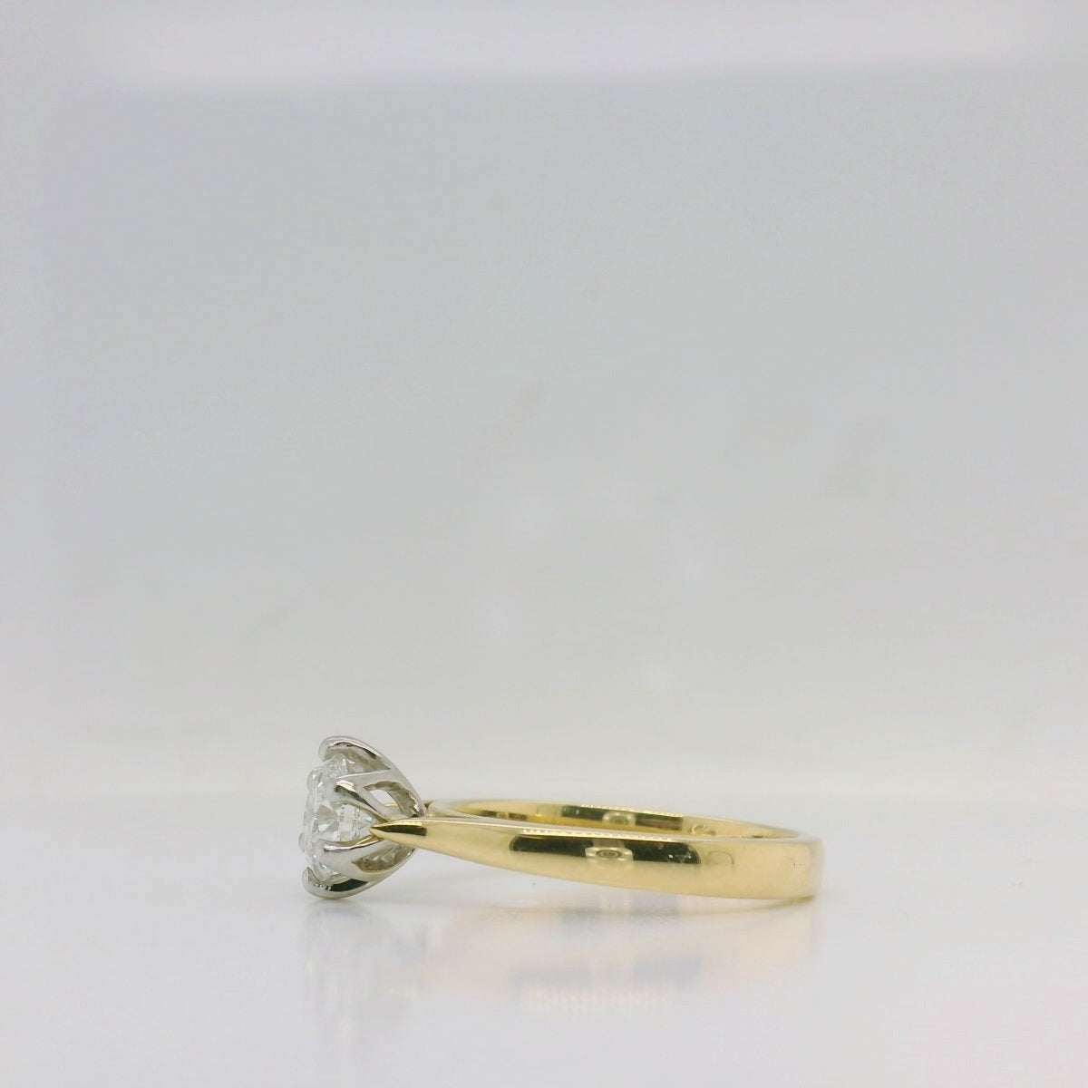 1ct Natural Diamond Solitaire Ring