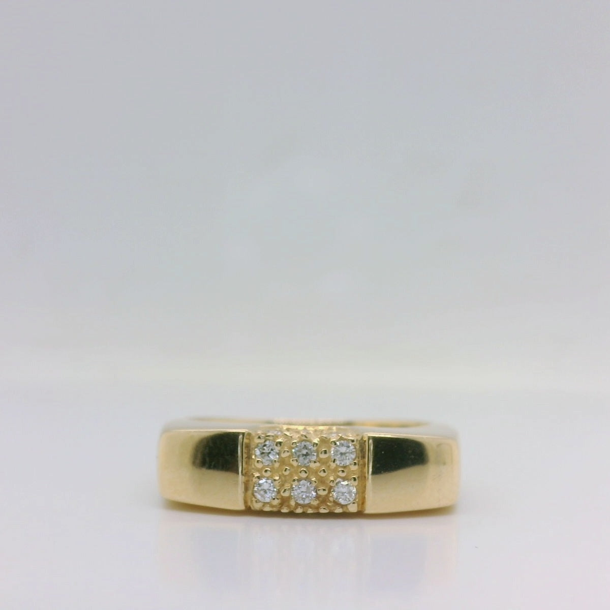 Rectangle Diamond Ring