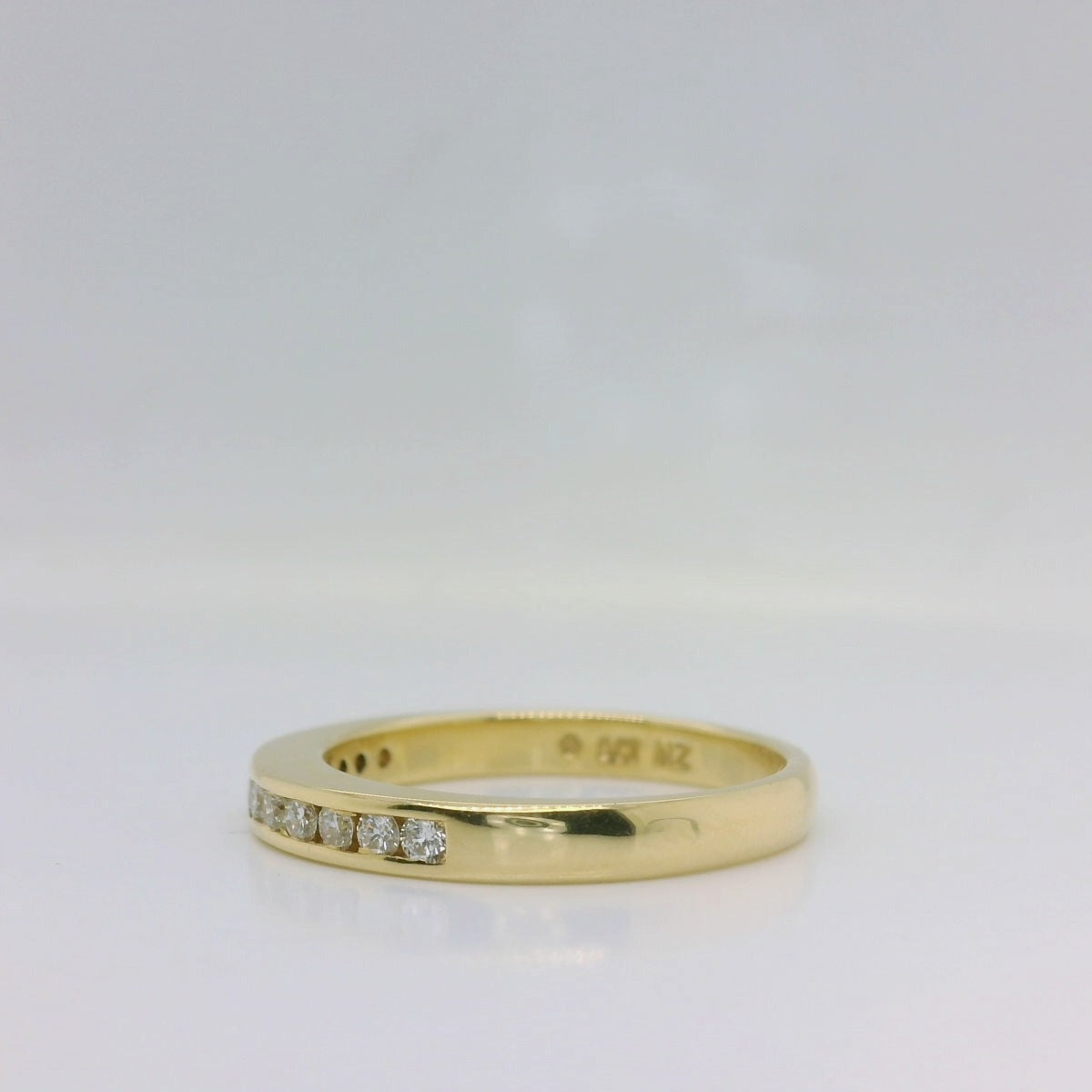 Channel Set Ring - 18ct
