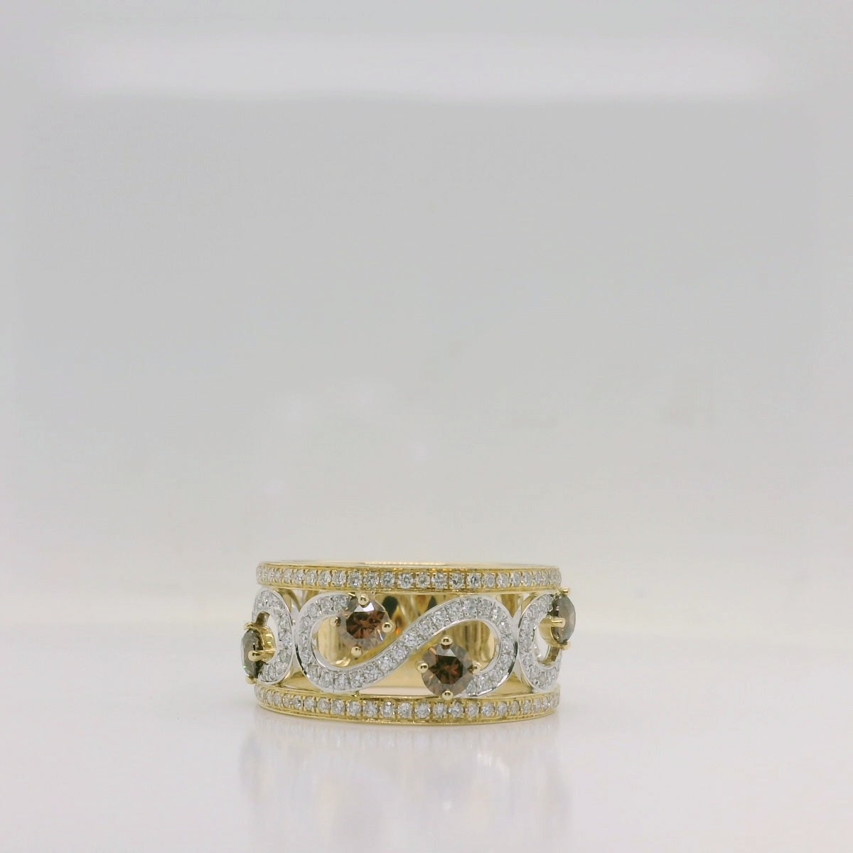 Chocolate Diamond Ring