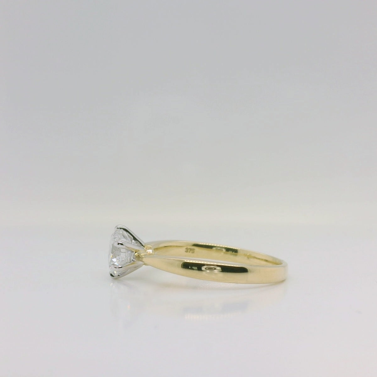 Lab Grown Diamond Solitaire Ring - 1.1ct