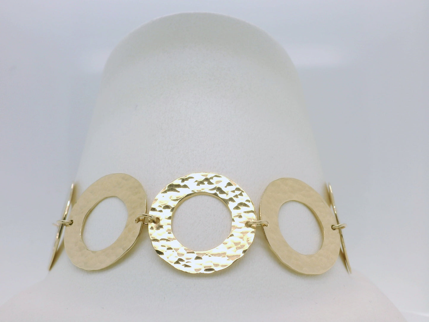 Circle Textured Bracelet