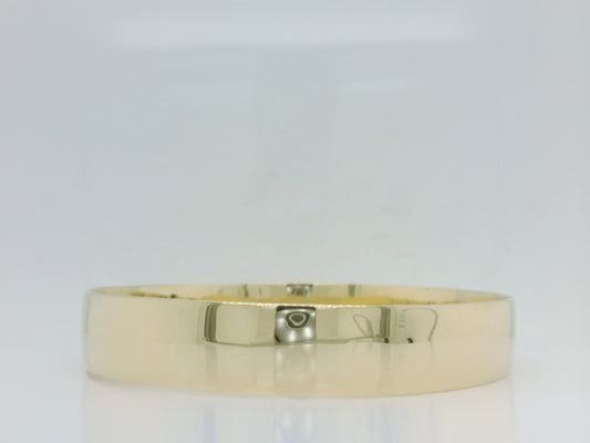 9ct Yellow Wide Bangle