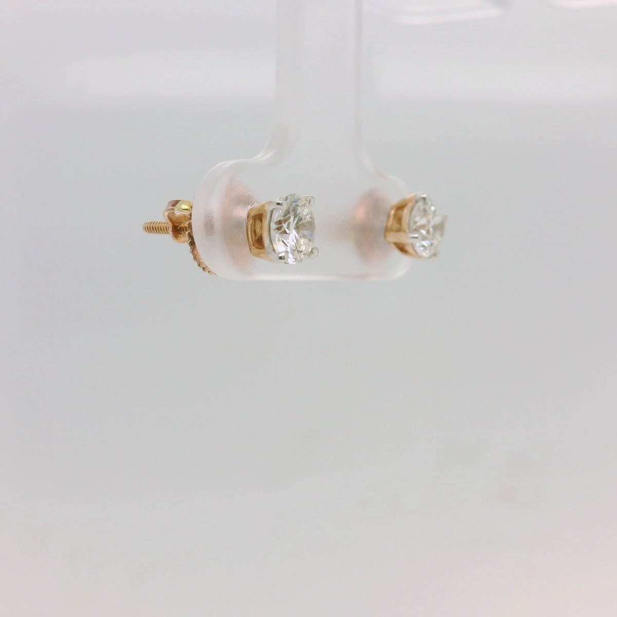Rose Diamond Studs