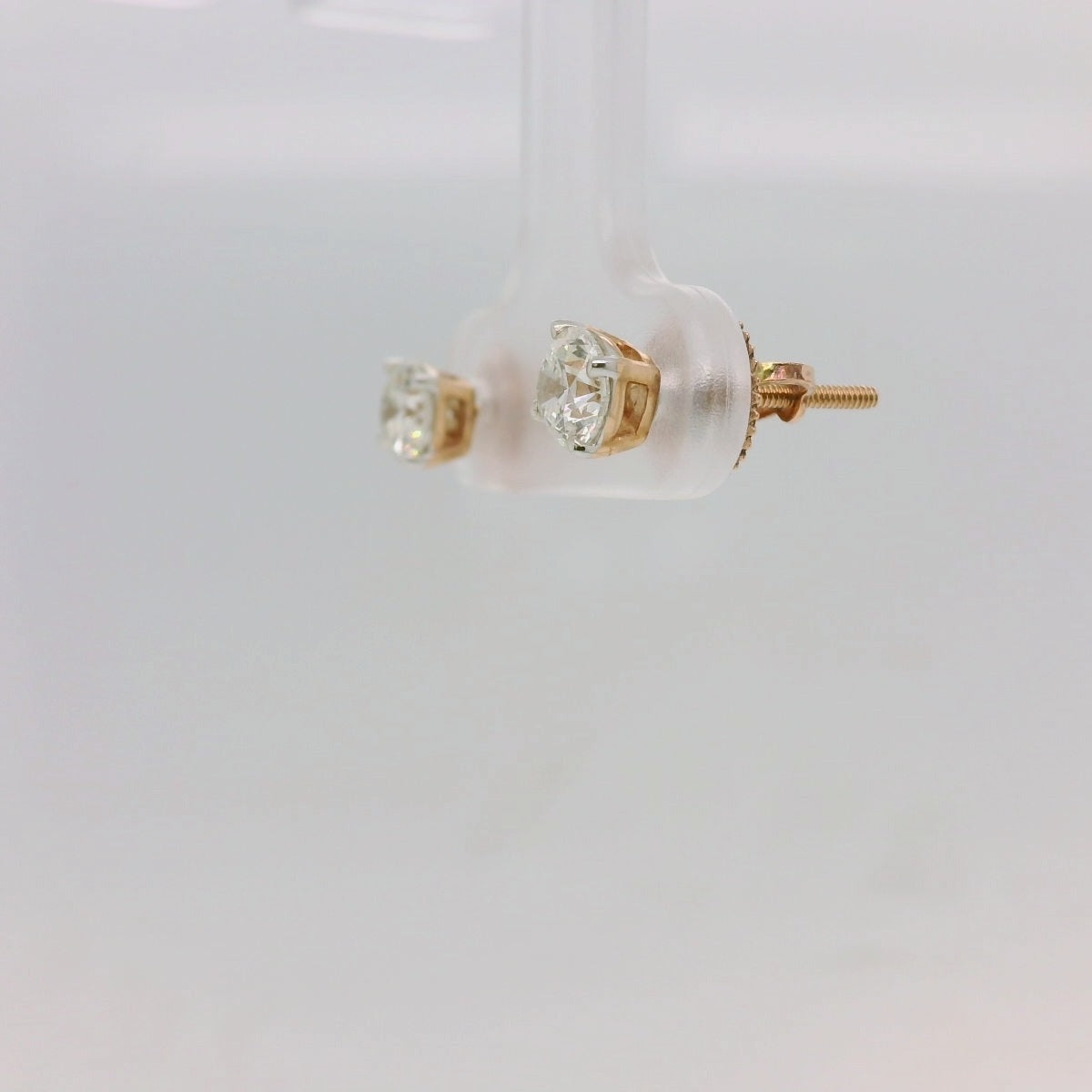Rose Diamond Studs