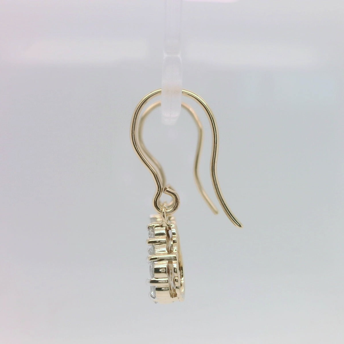 Teardrop Cluster Earrings