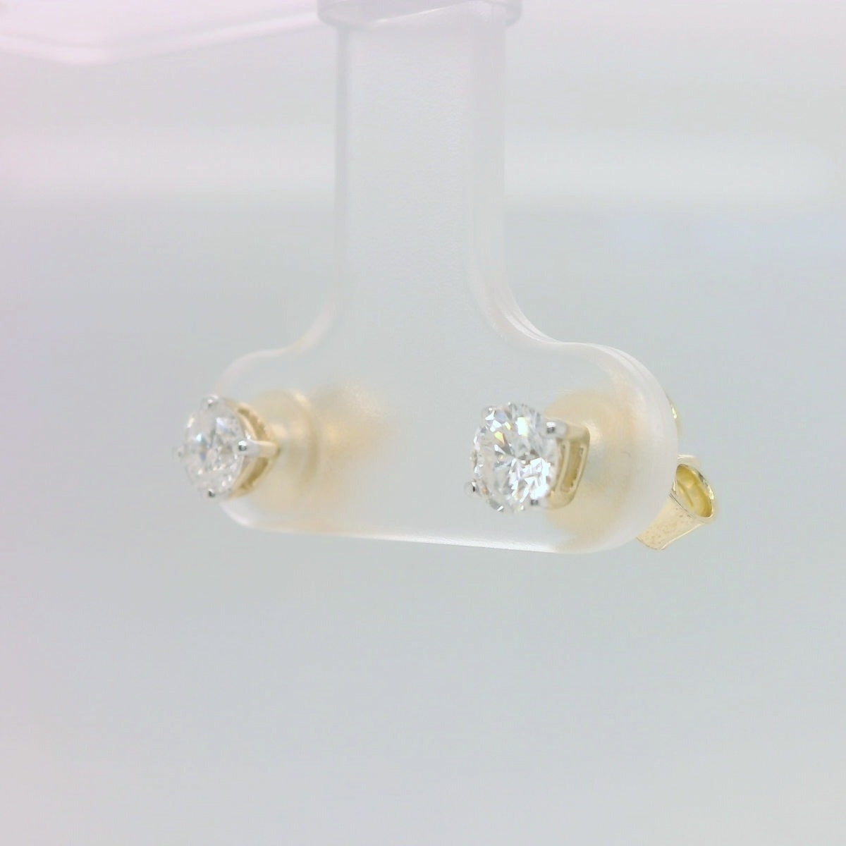 Diamond Studs - Yellow Gold