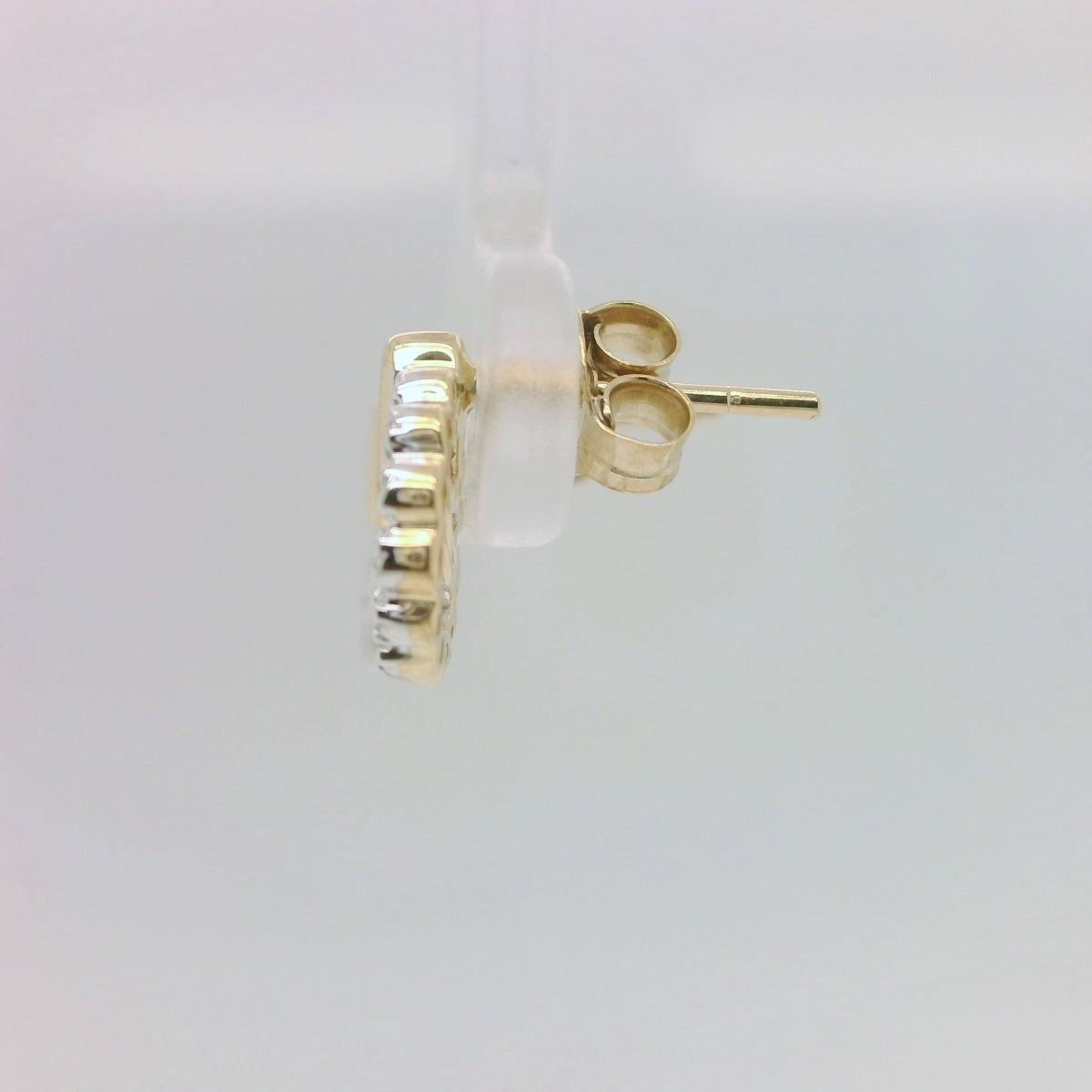 Diamond Circle Studs