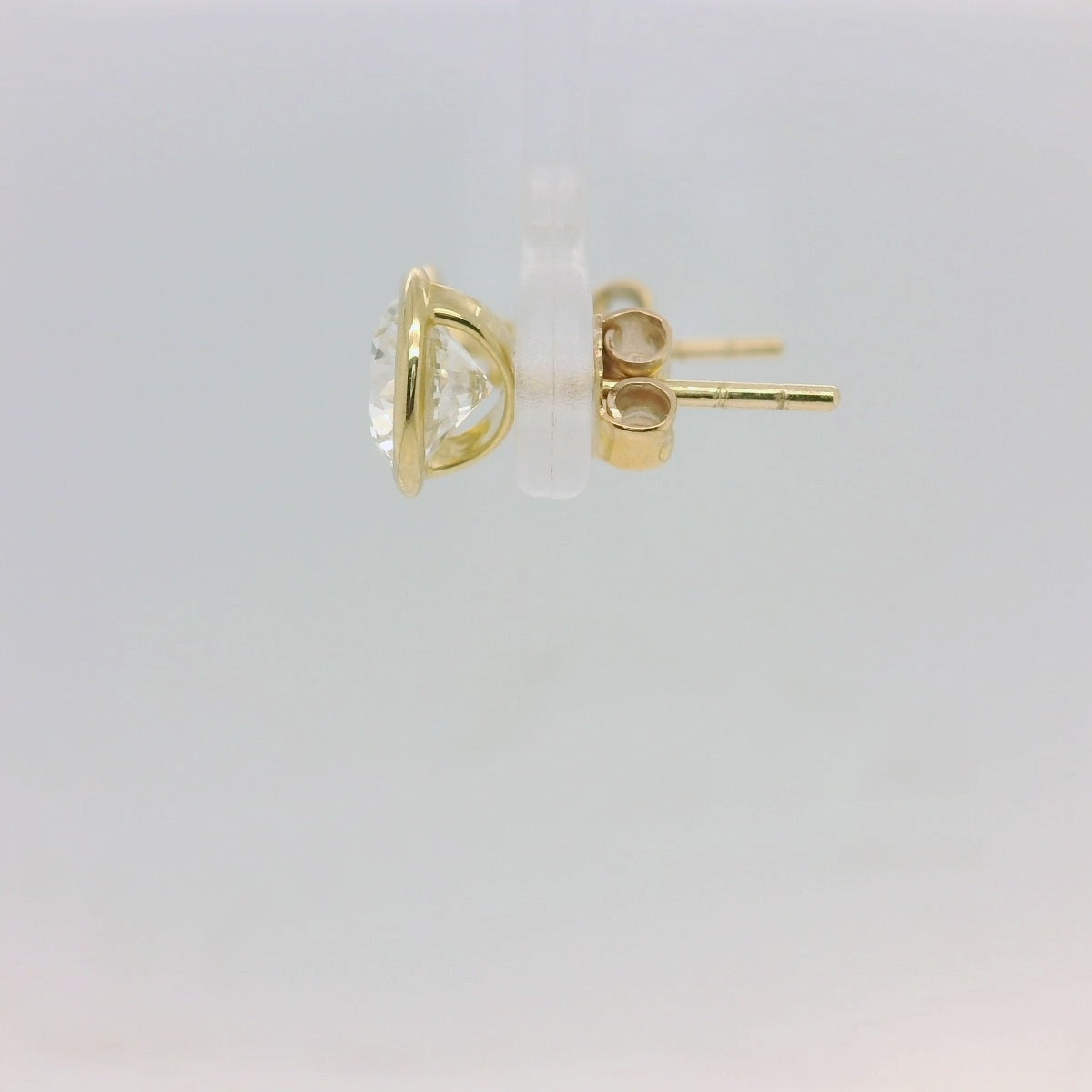 2ct Yellow Lab Diamond Studs