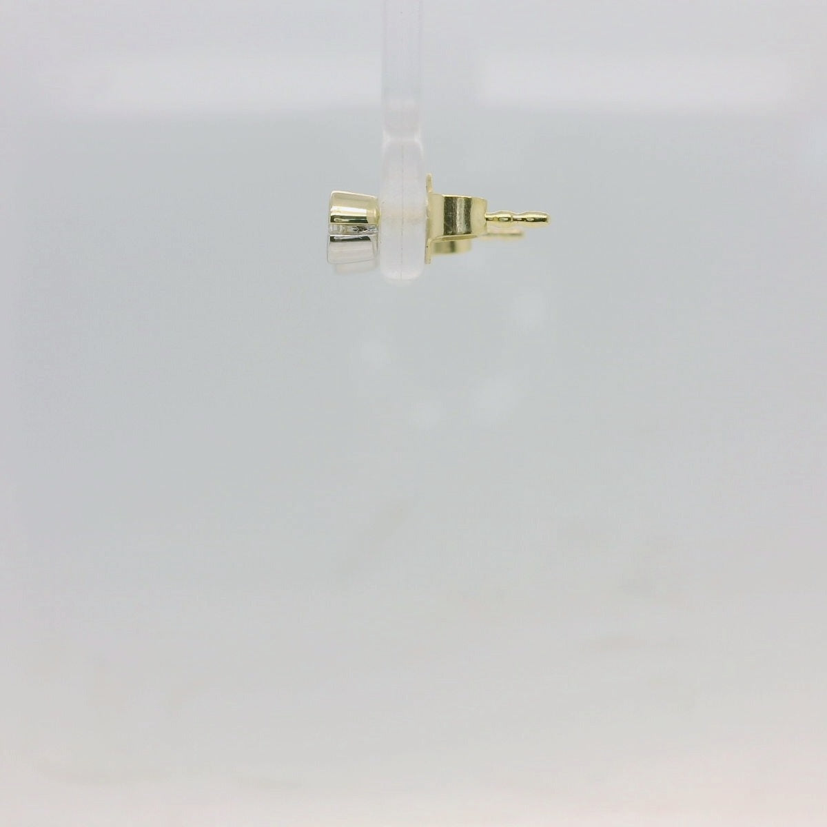 Two-Tone Diamond Studs