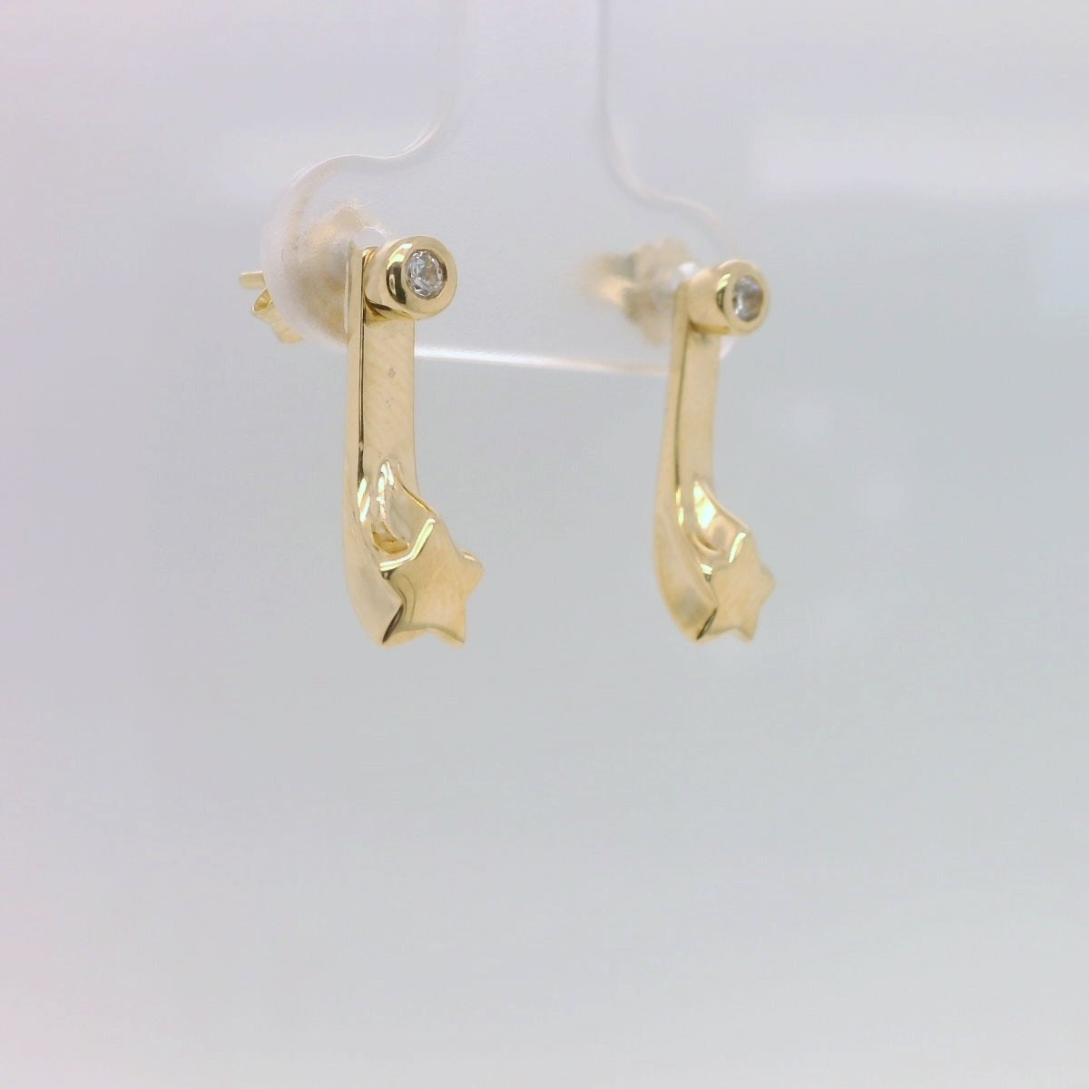 Star CZ Earrings
