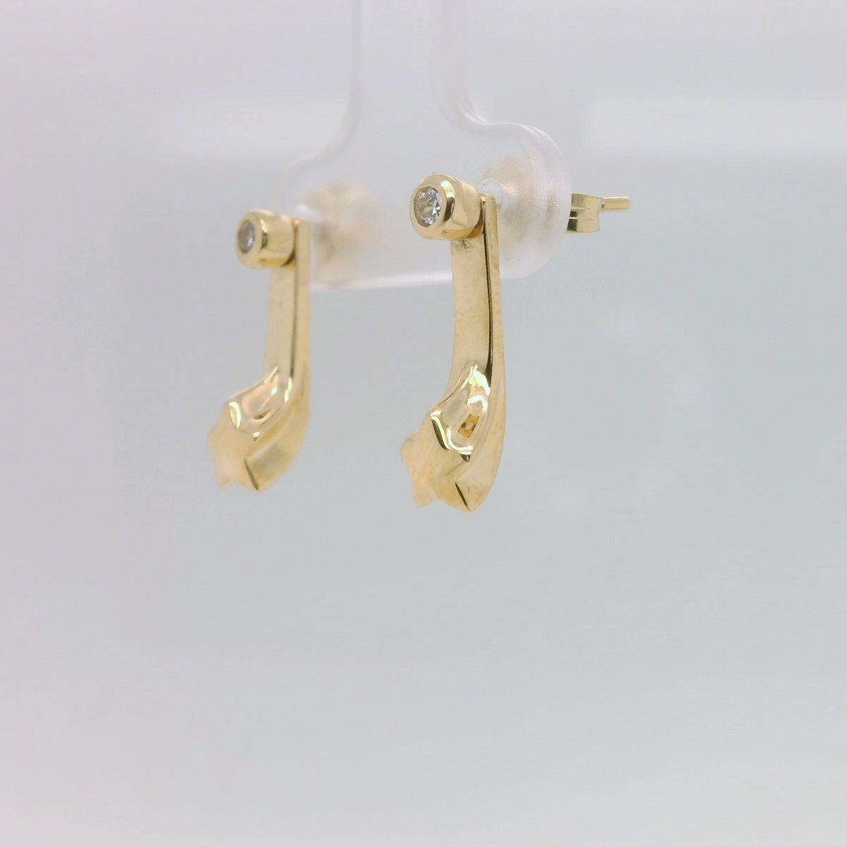 Star CZ Earrings
