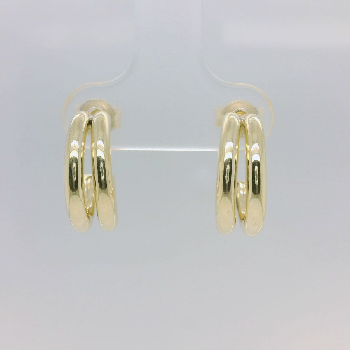 Double Half Hoop Earring