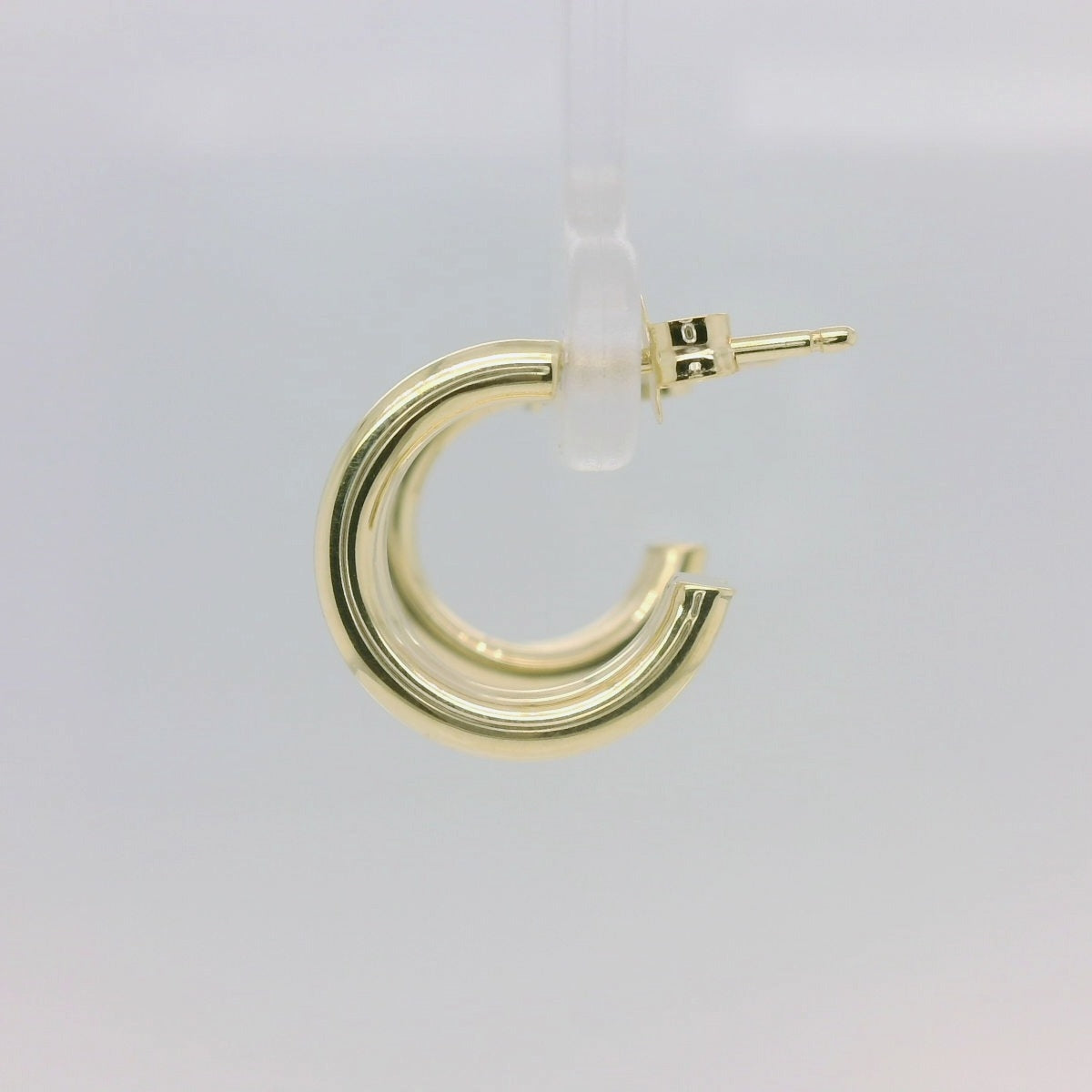 Double Half Hoop Earring