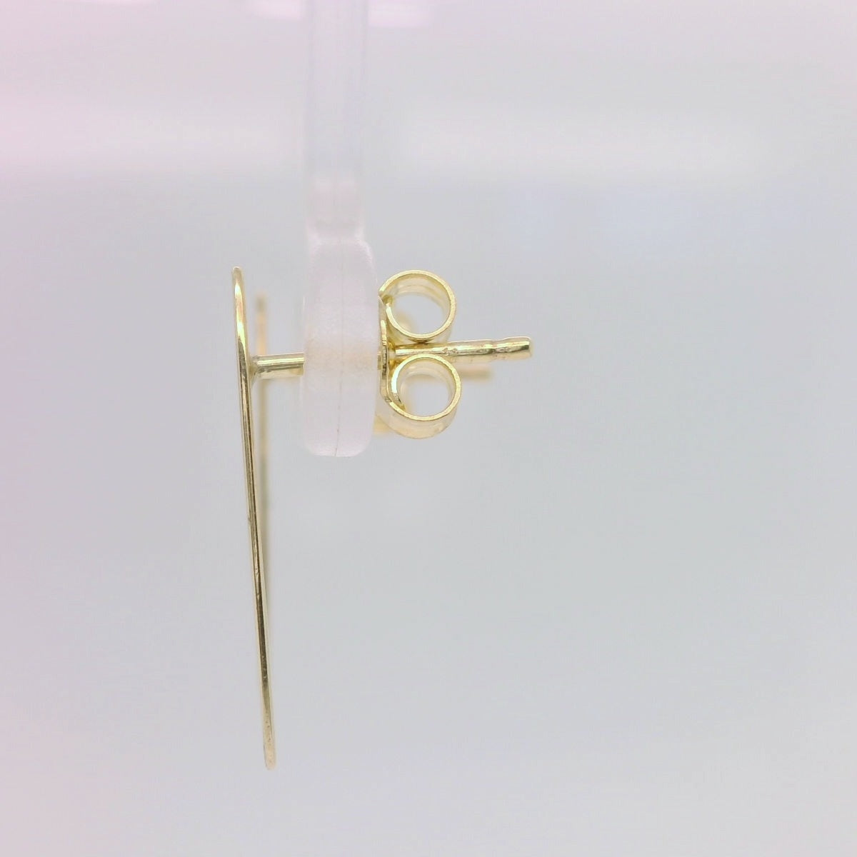 Flat Oval Earrings