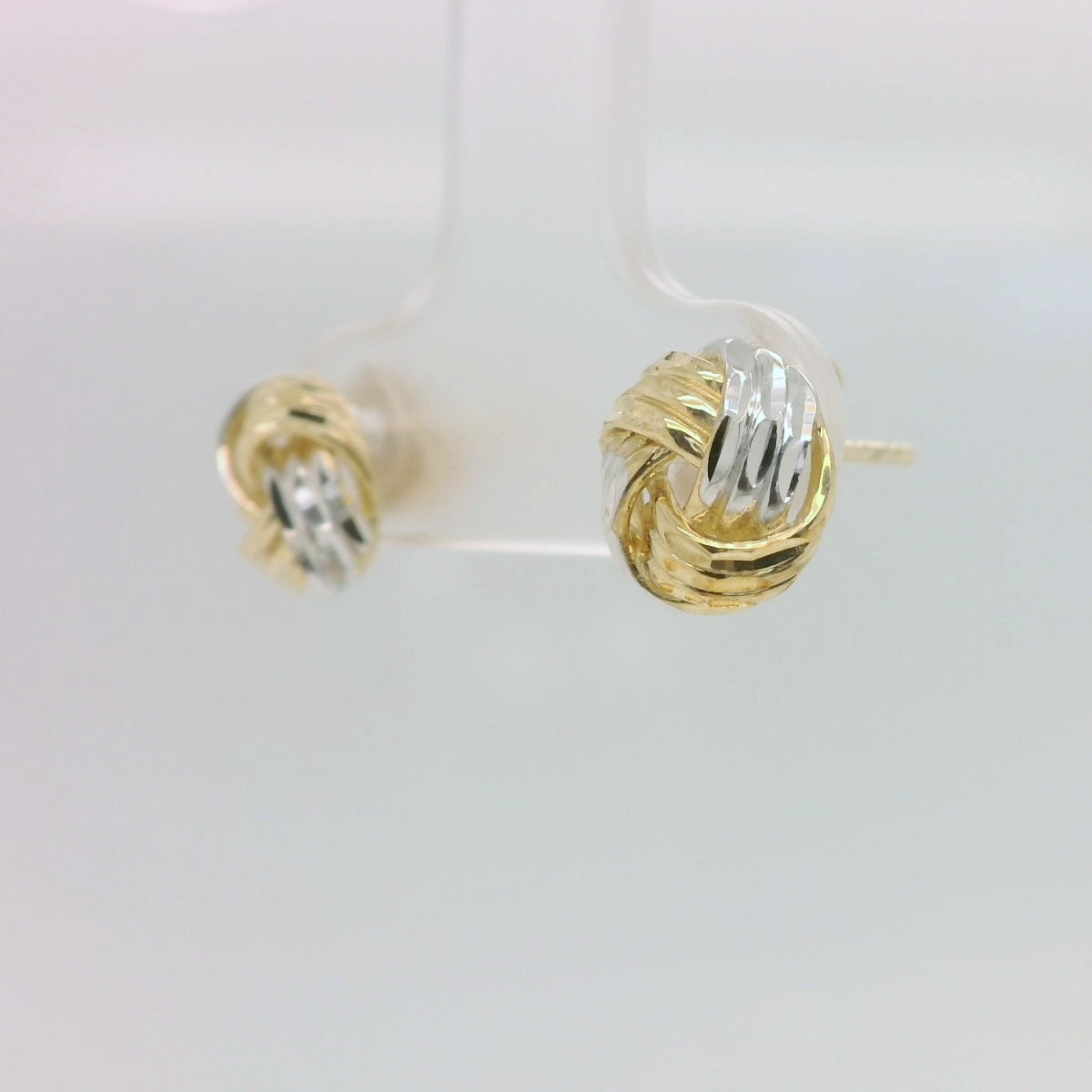 Two Tone Knot Studs