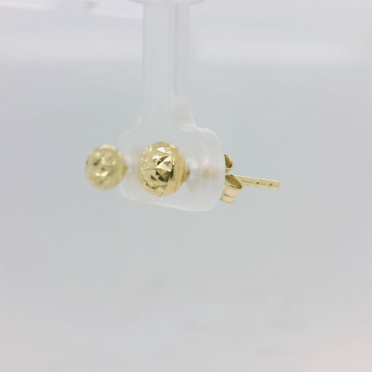Diamond Cut Studs - 5mm