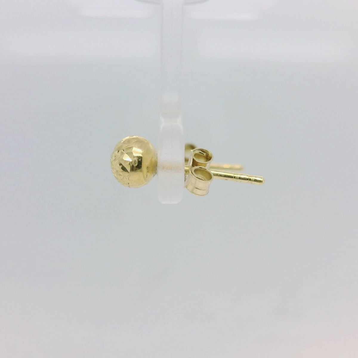 Diamond Cut Studs - 5mm