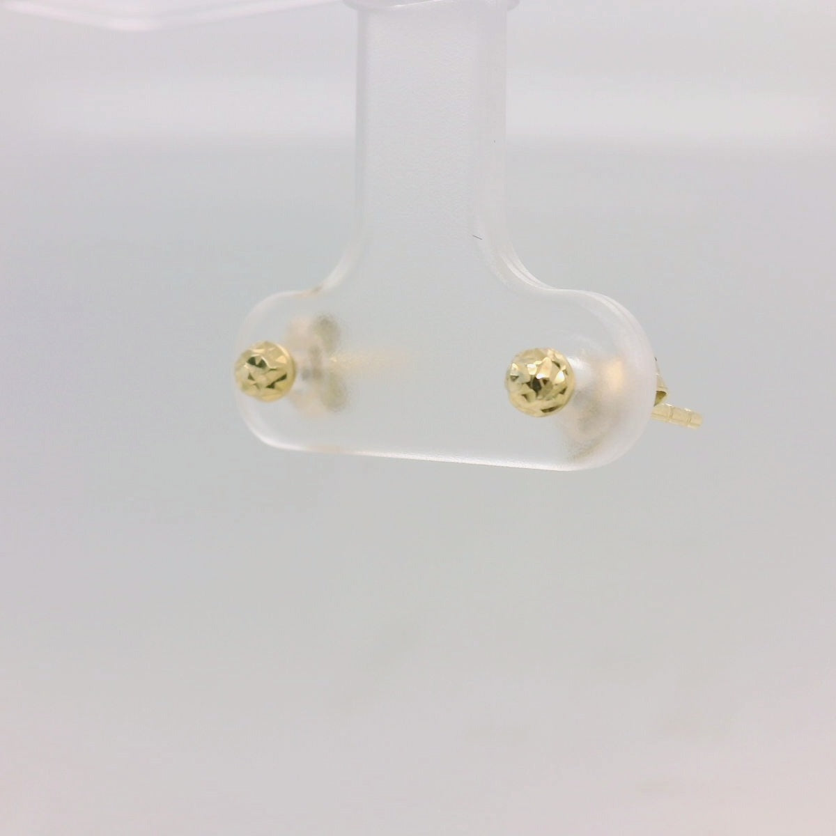 Diamond Cut Studs - 3mm