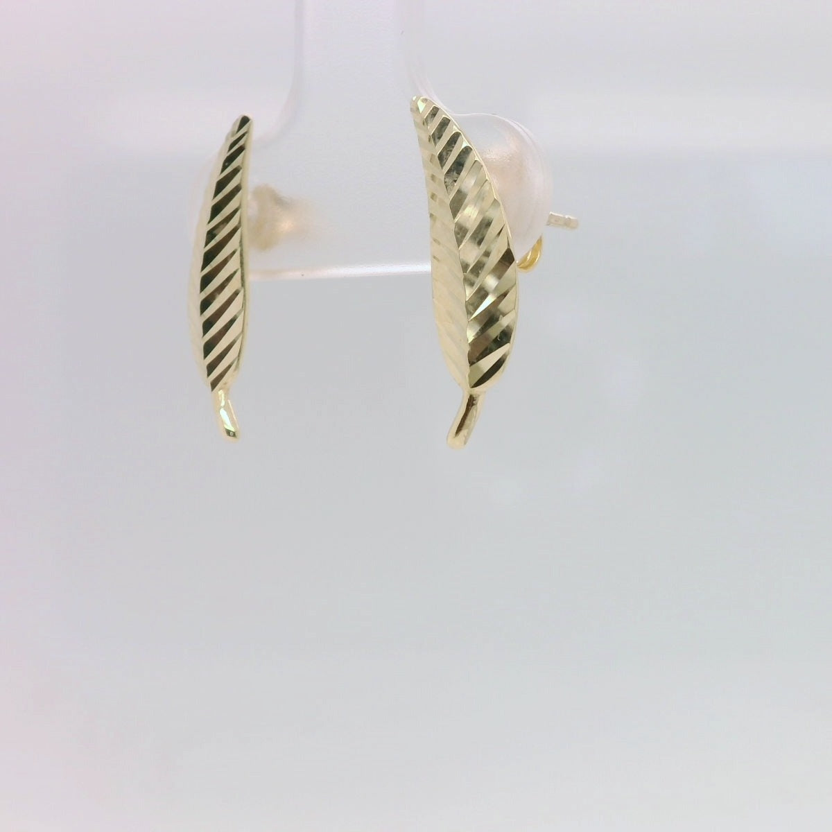Gold Fern Earrings