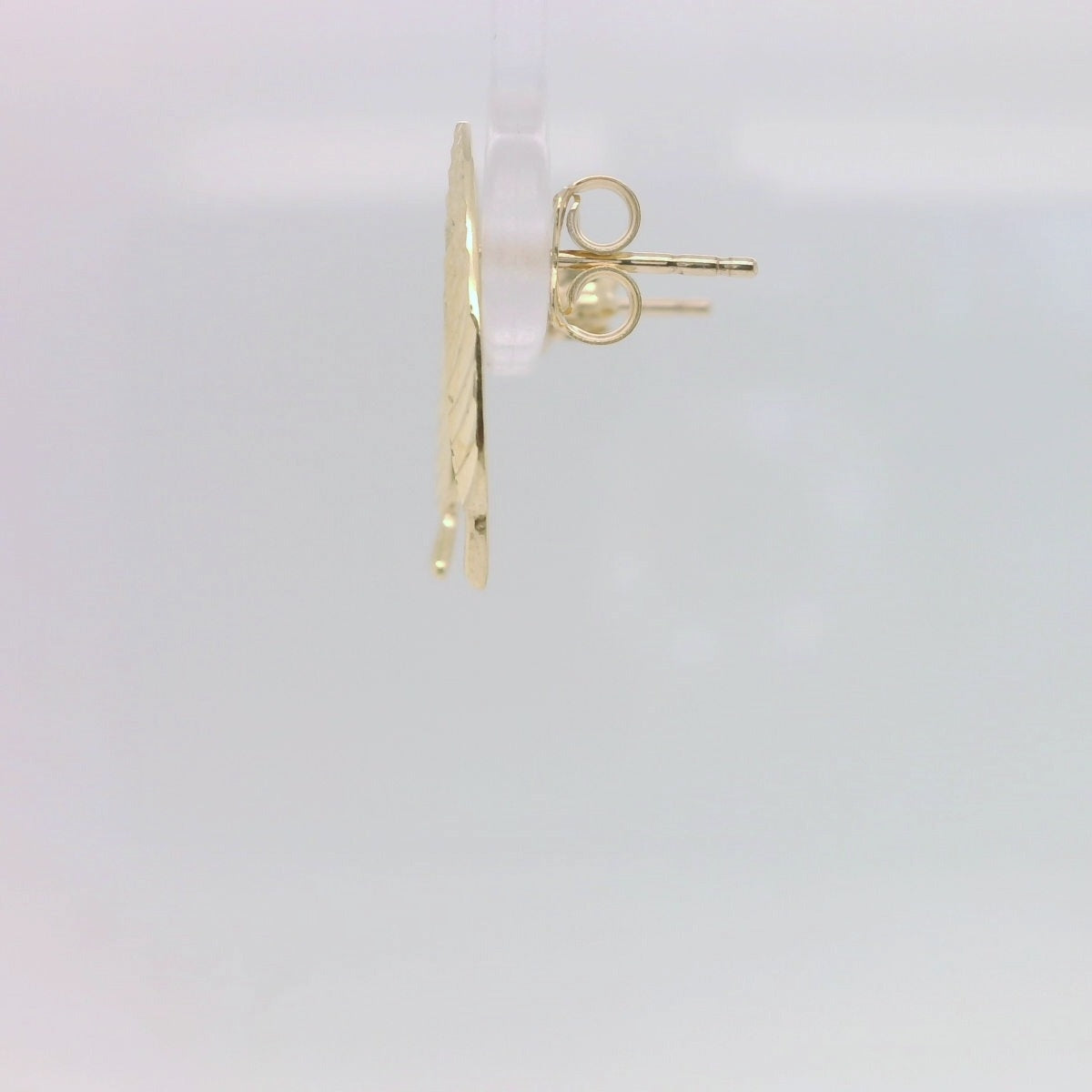 Gold Fern Earrings