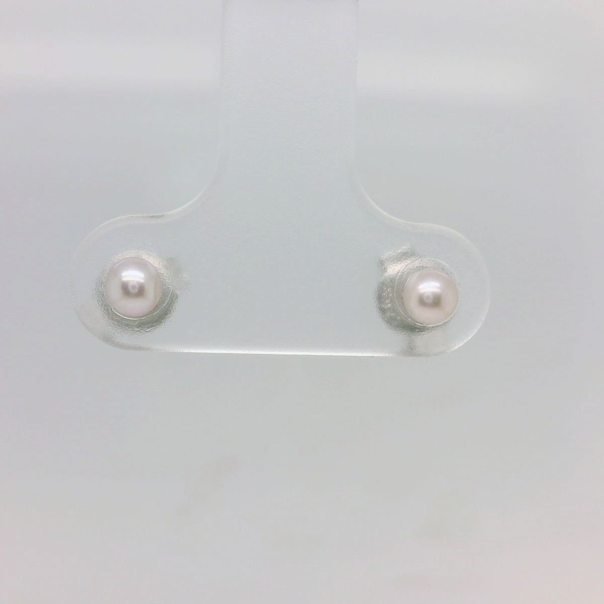 Pink Seed Pearl Studs