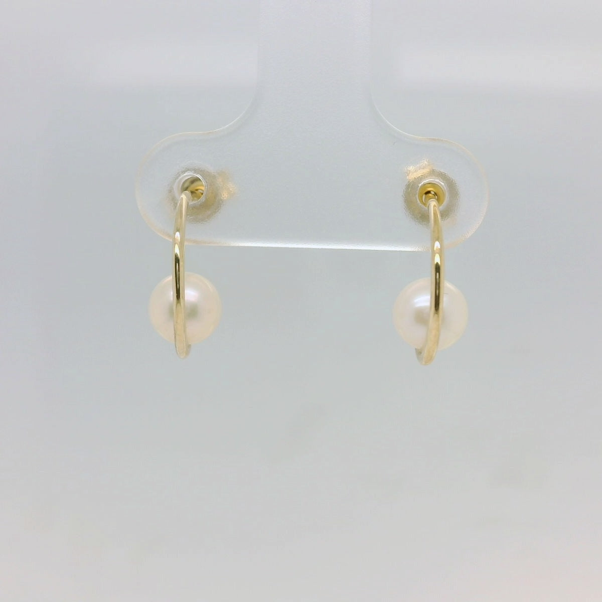 Pearl & Gold Hoop