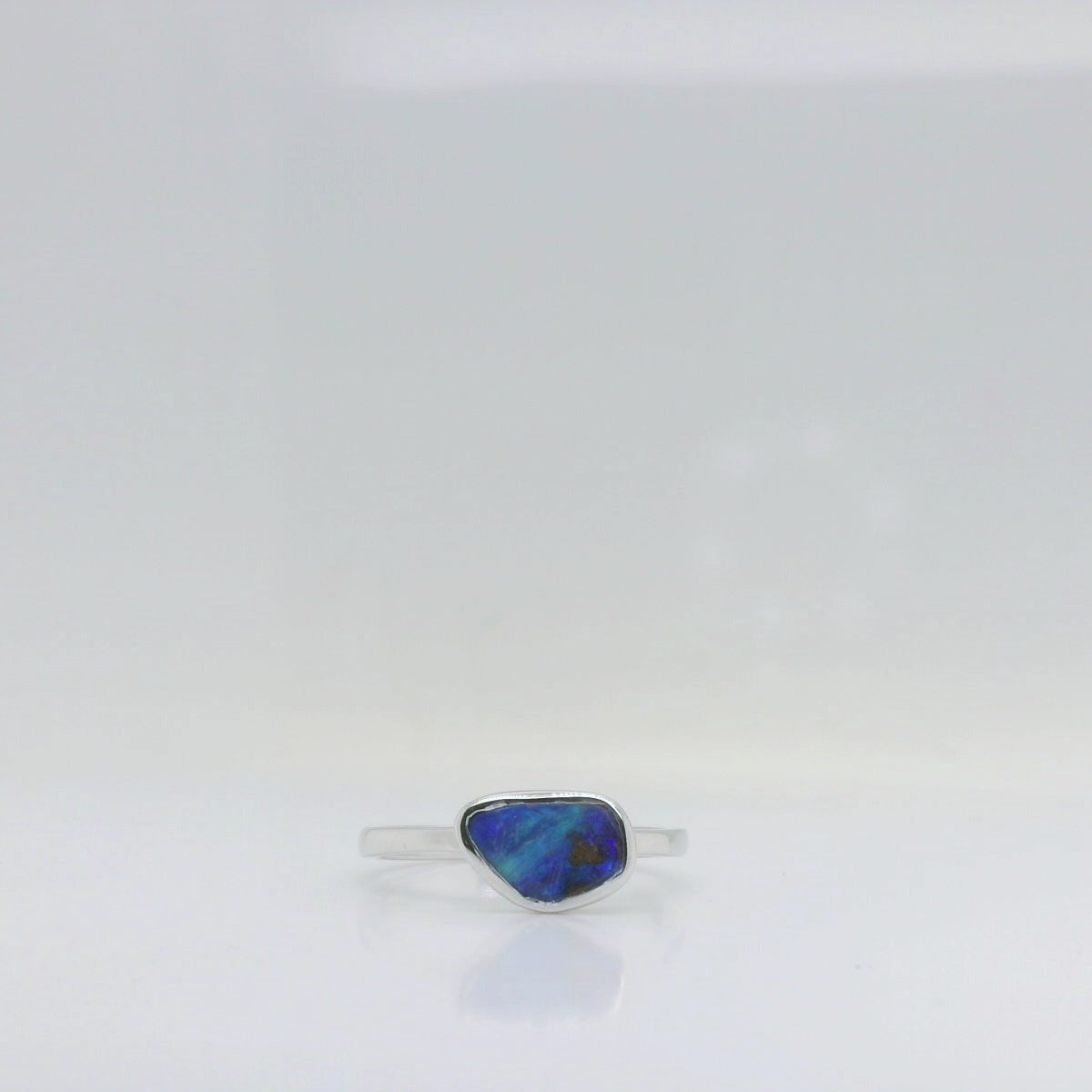 Boulder Opal Ring