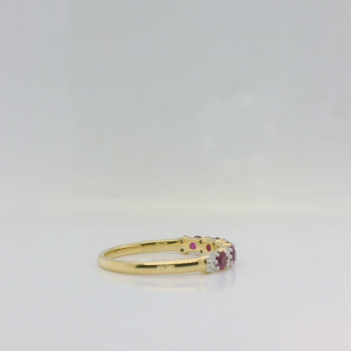 Ruby Diamond Eternity Ring