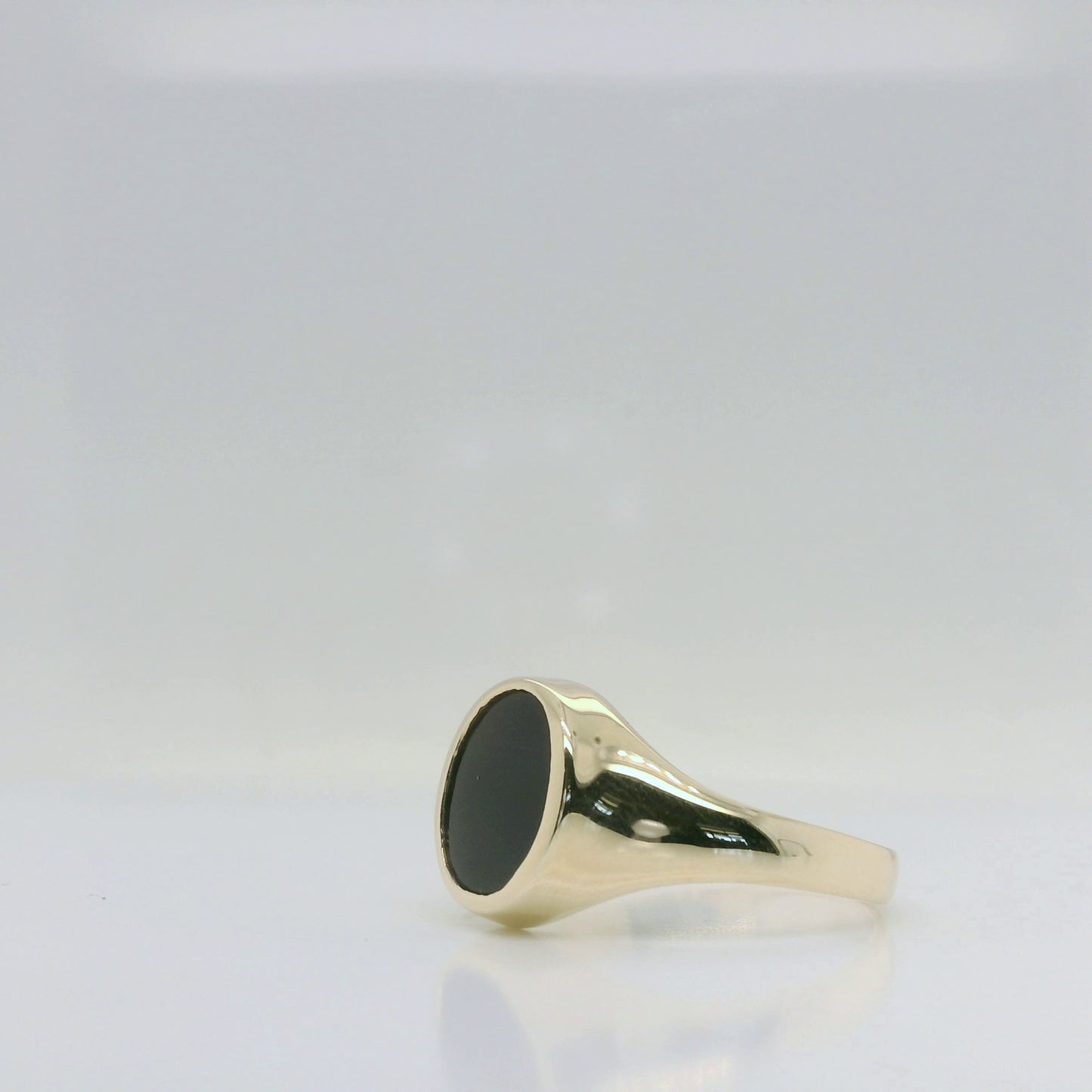 Black Onyx Signet Ring