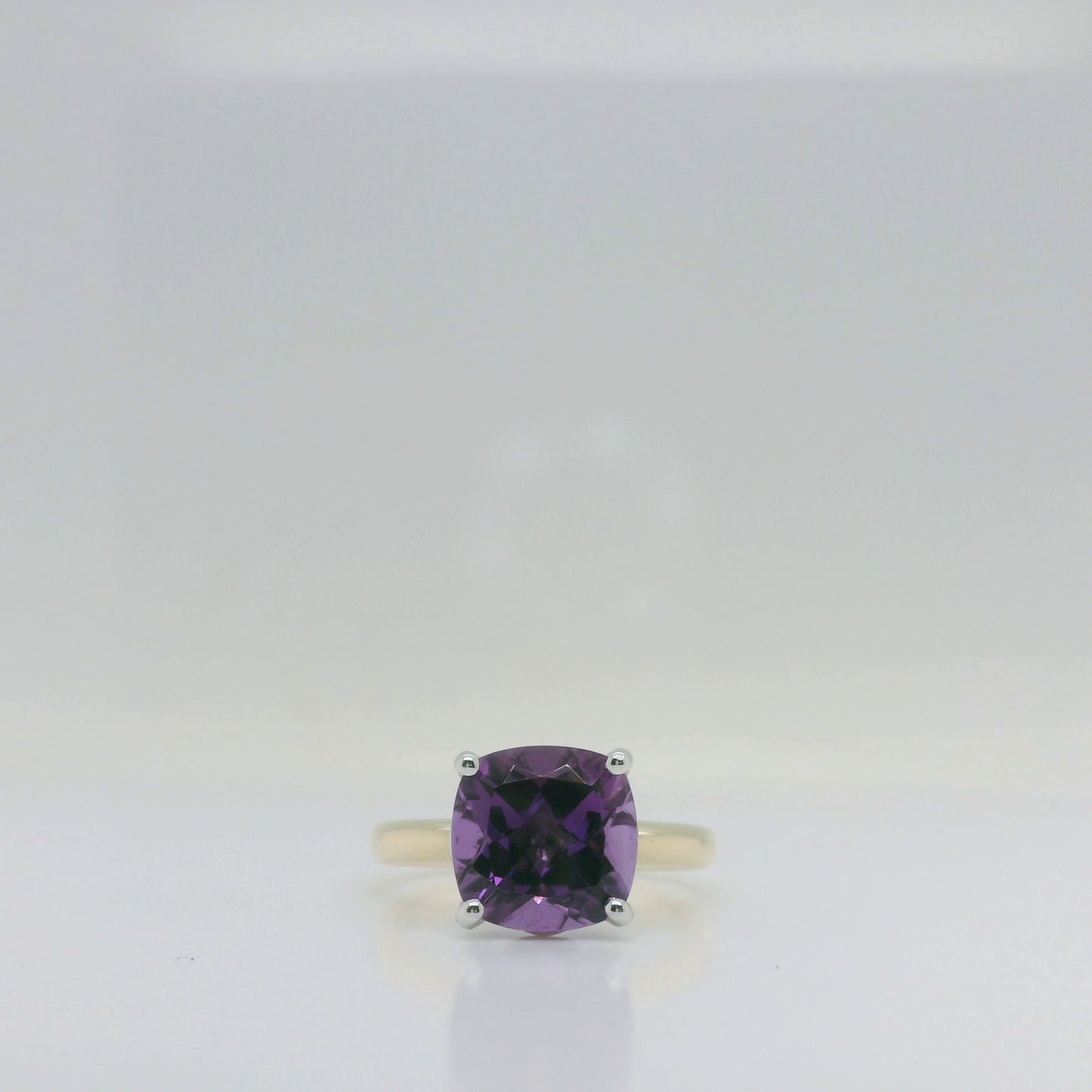 Square Amethyst Ring