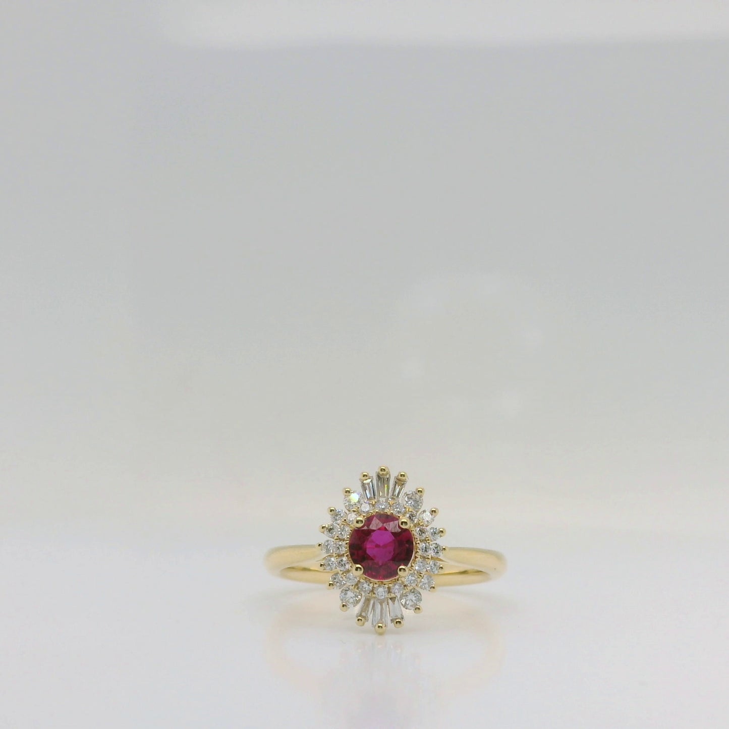 Ruby Cluster Ring