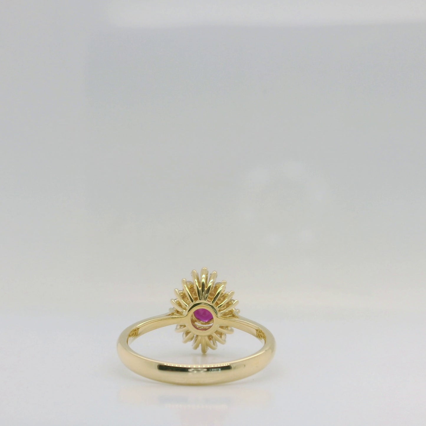 Ruby Cluster Ring