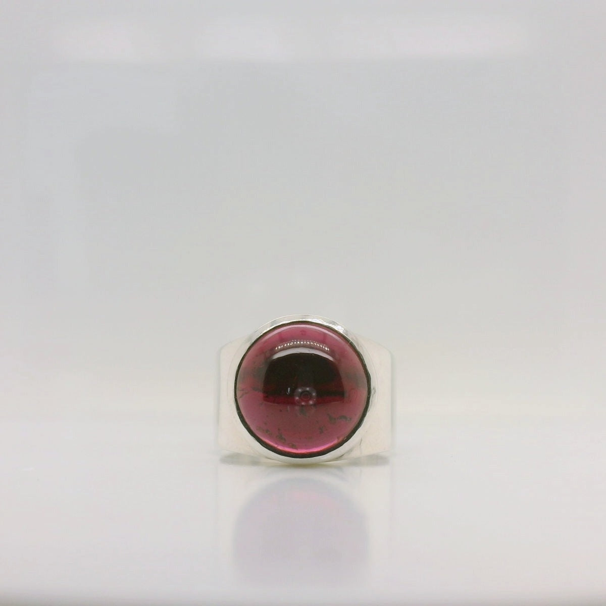 Chunky Garnet Ring