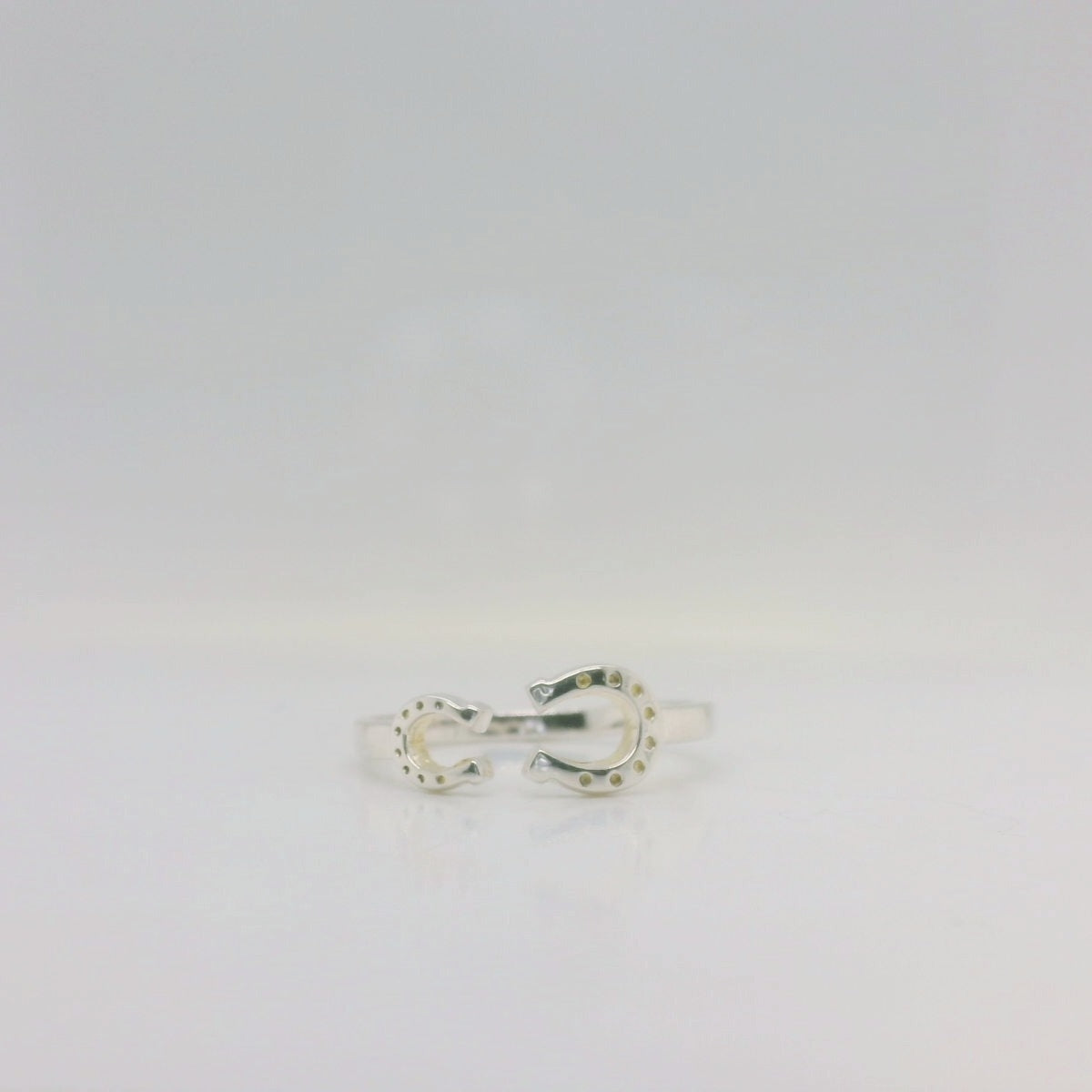Open Horse shoe Ring