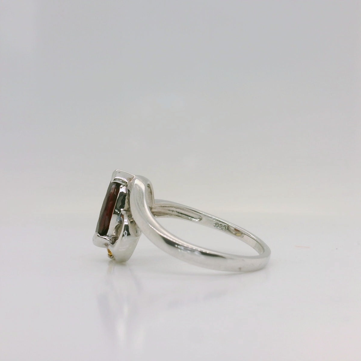 Garnet & Citrine Ring