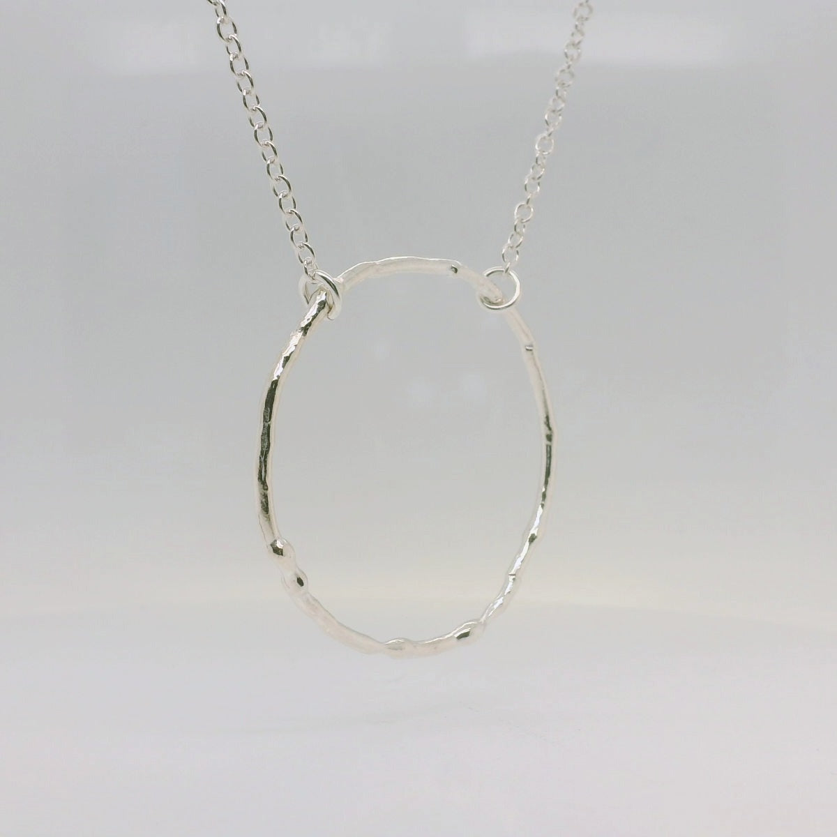 Open Circle Necklace