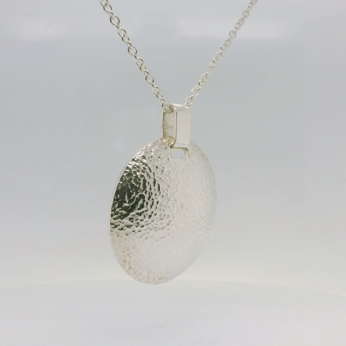 Textured Disc Pendant