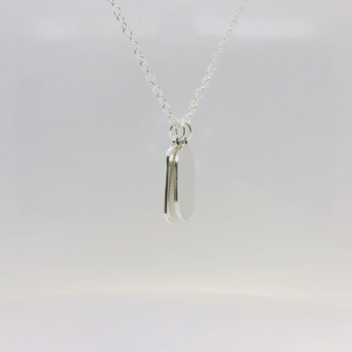 Twin Dog Tag Necklace