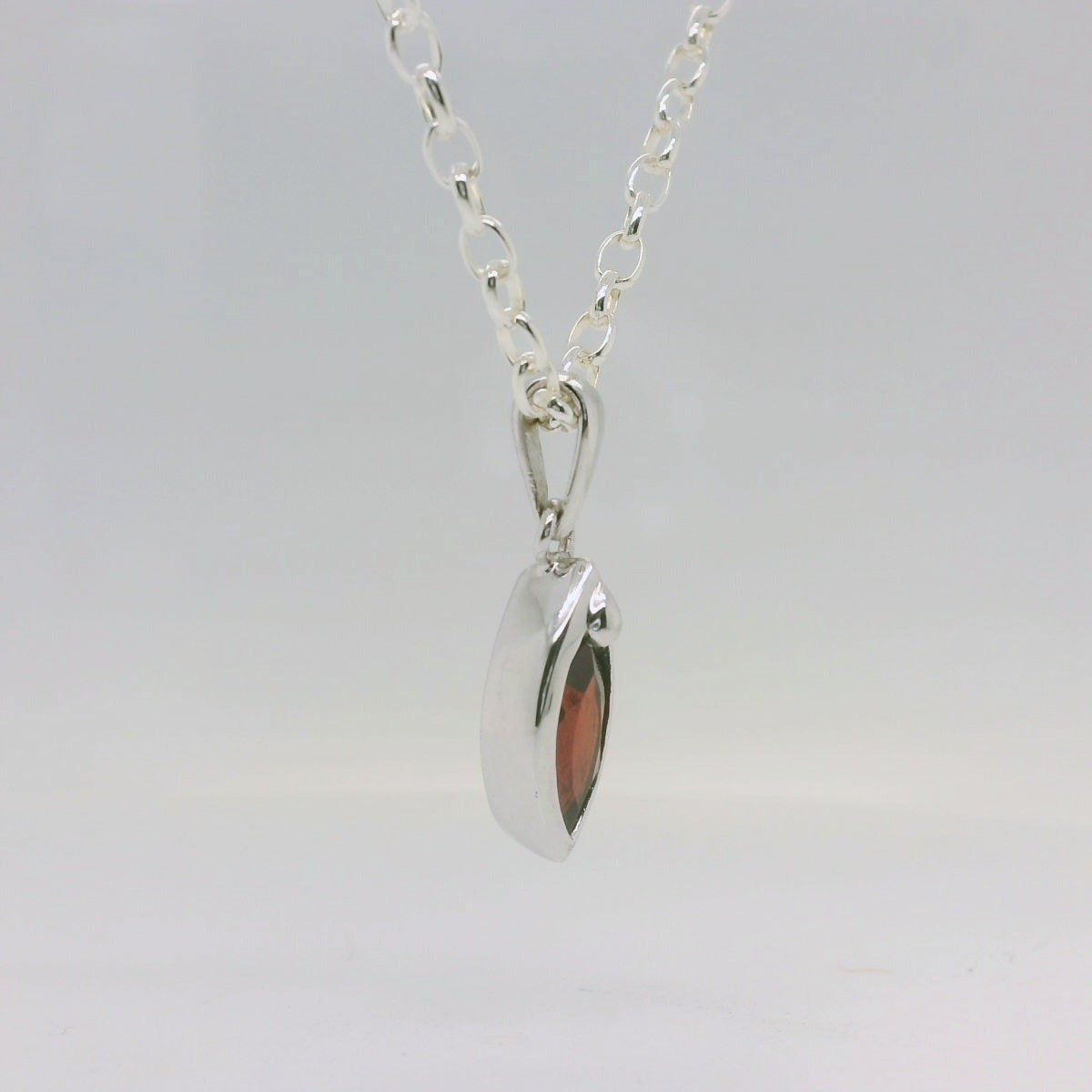 Marquise Garnet Pendant