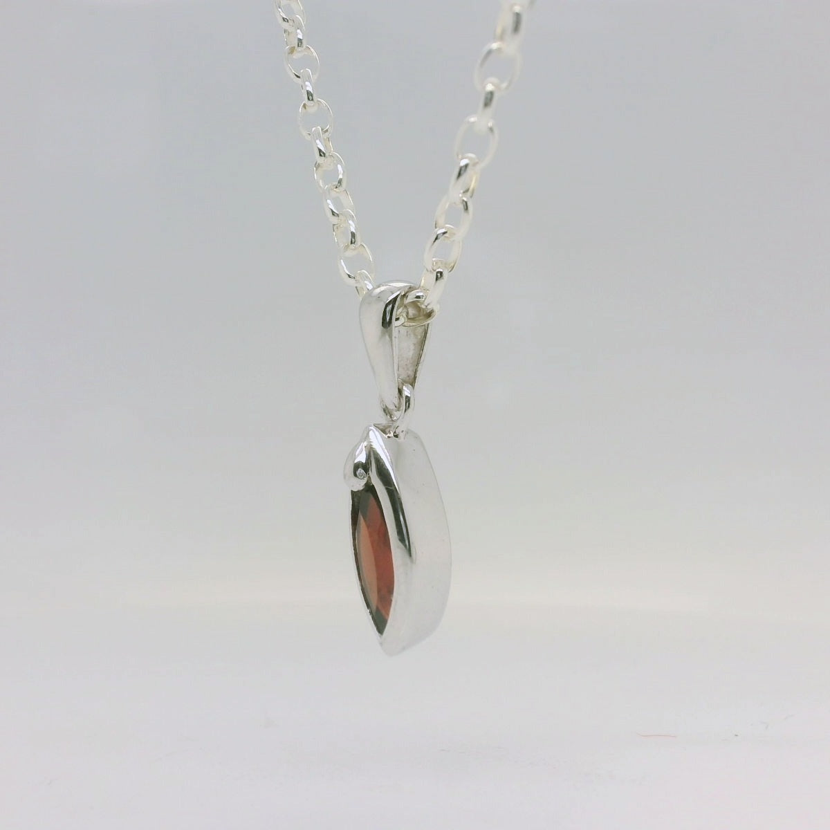 Marquise Garnet Pendant
