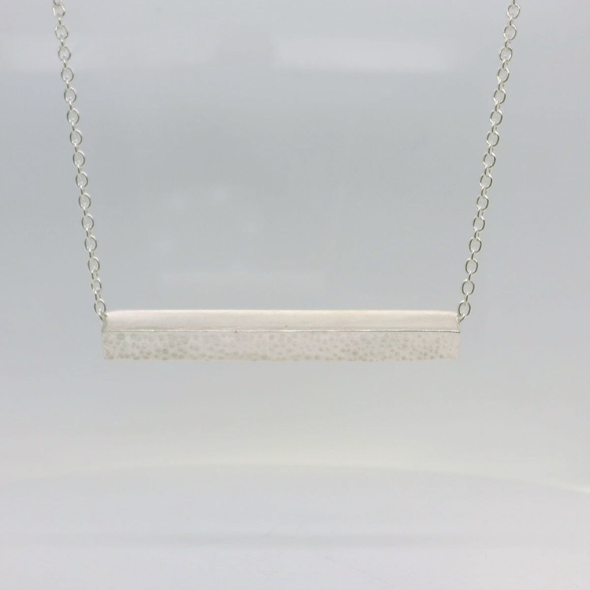 Textured Tube Necklace