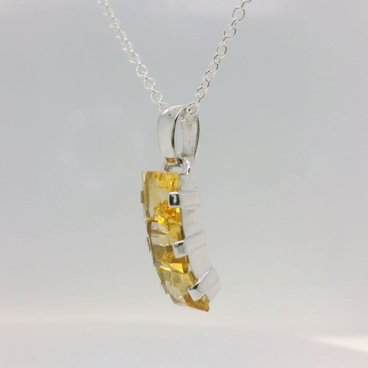Golden Citrine Pendant