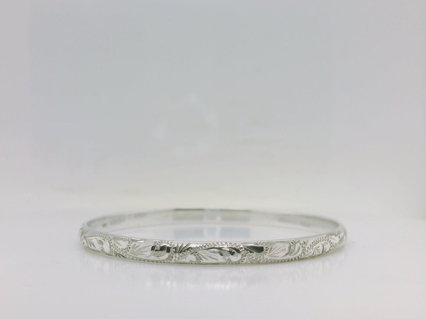 Child's Fully Engraved Bangle