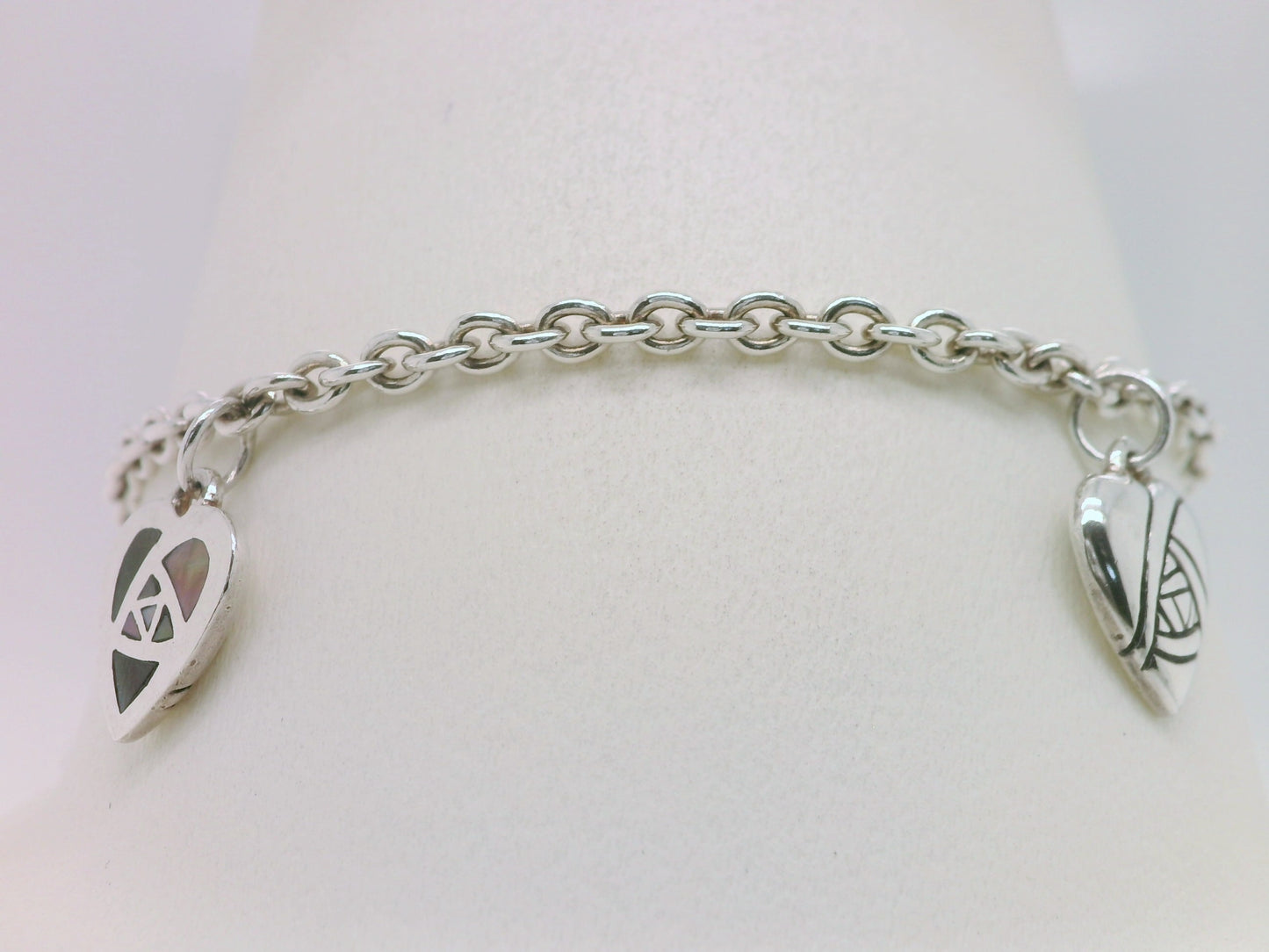 Mother of Pearl Charm Bracelet