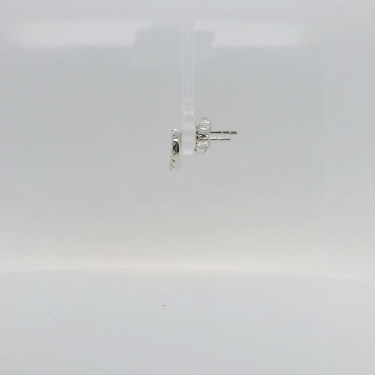 Open Circle Stud Earrings