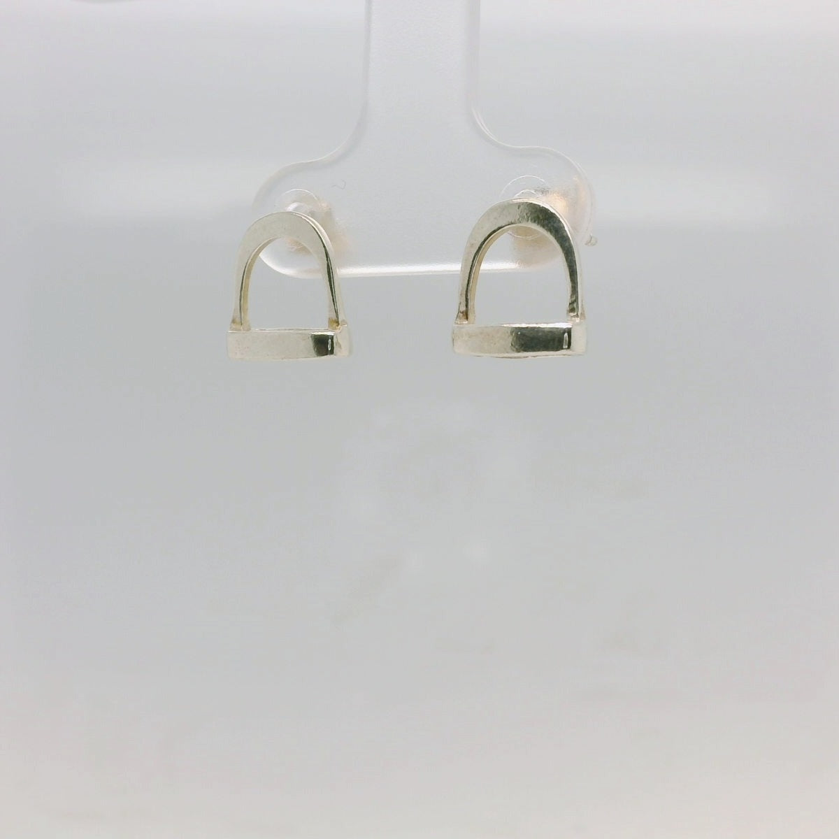 Stirrup Stud Earrings