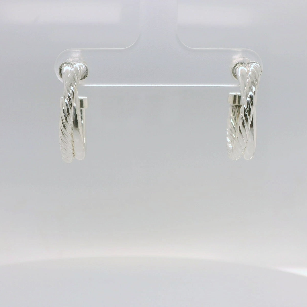 Double twisted Woven Earring