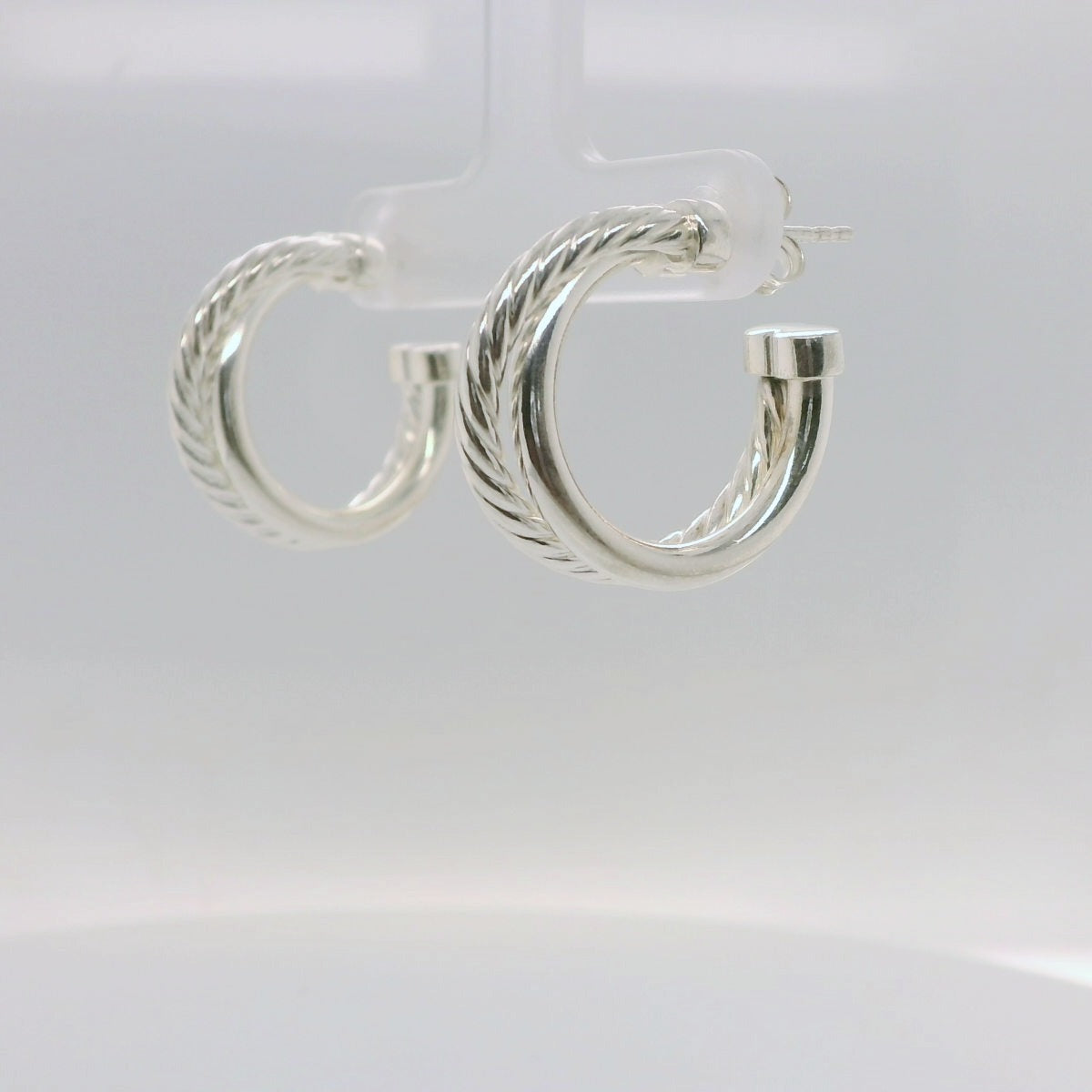 Double twisted Woven Earring