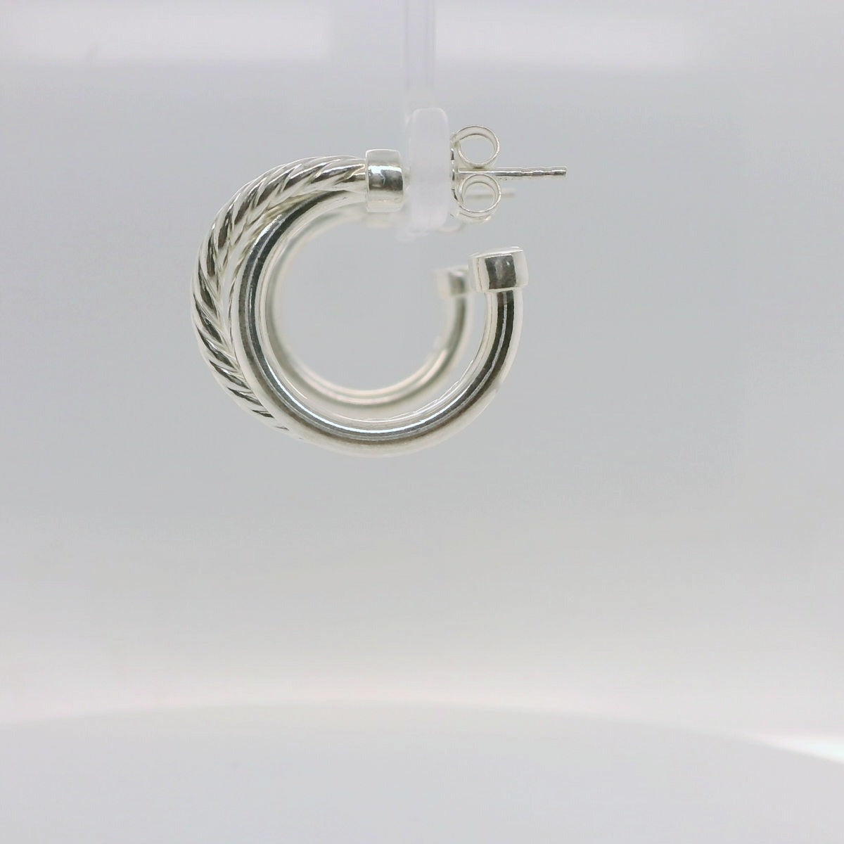 Double twisted Woven Earring